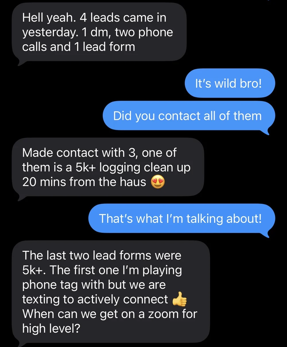 Client result